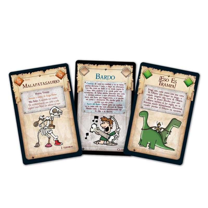 Juego de mesa munchkin 9: jurásico sarcástico pegi 10