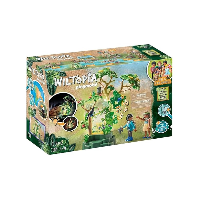 Playmobil wiltopia selva tropical con louz nocturna