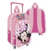 Mochila C/Carro Infantil Minnie Disney 24x36x12cm.