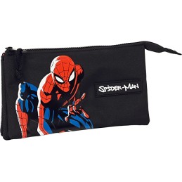 Portatodo Triple Spider-Man Hero 22x3x12 cm