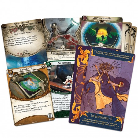 Juego de mesa arkham horror lcg regreso a el circulo roto pegi 14