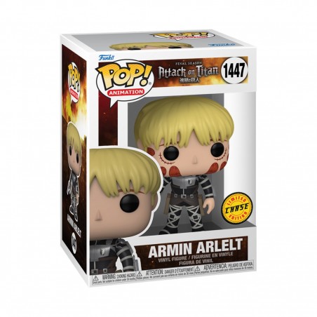 Funko pop animacion attack on titan s5 armin arlelt con opcion chase 67928