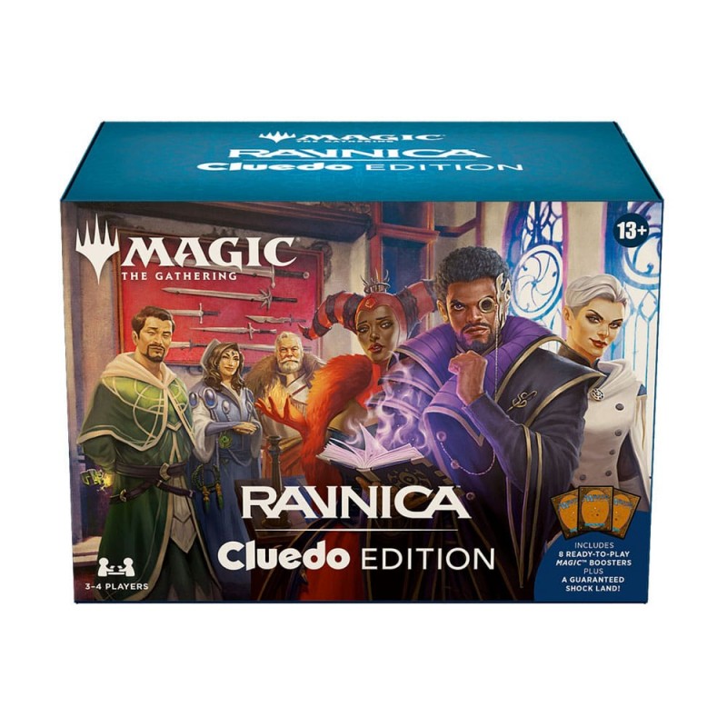 Caja de cartas magic the gathering ravnica cluedo edition inglés