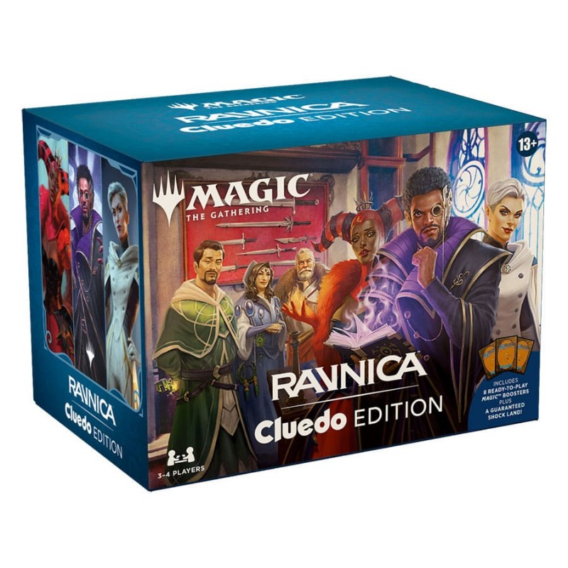 Caja de cartas magic the gathering ravnica cluedo edition inglés