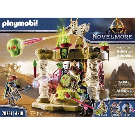 Playmobil sal'ahari sands - templo del ejercito de esqueletos