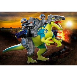 Playmobil spinosaurus: doble poder de defensa
