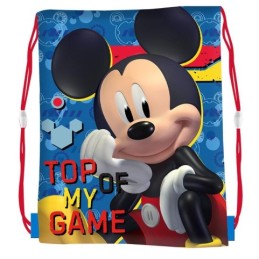Saco Mickey Dsiney 44X33 210D Front Side Printed