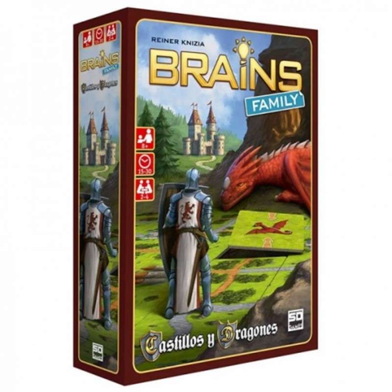 Juego de mesa brains castillos y dragones pegi 8