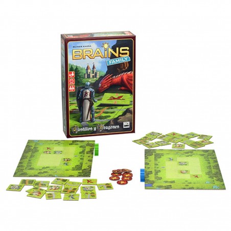 Juego de mesa brains castillos y dragones pegi 8