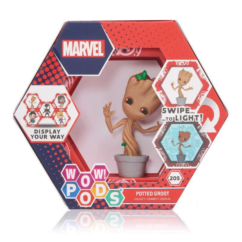 Figura wow! pod marvel potted groot