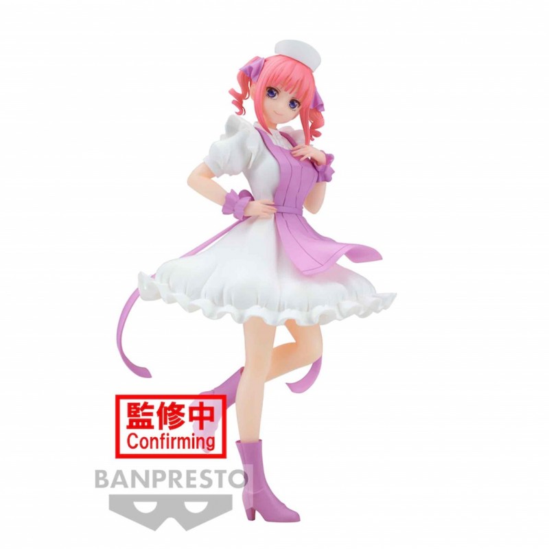 Figura banpresto the quintessential quintuplets movie kyunties nino nakano figure nurse ver