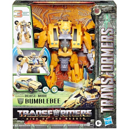 Figura hasbro transformers: el despertar de las bestias - bumblebee modo bestia