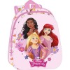 Mochila 3D Princesas Disney 27X10X33 Cm