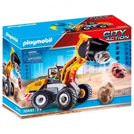 Playmobil ciudad accion - cargadora frontal