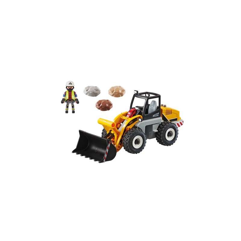 Playmobil ciudad accion - cargadora frontal