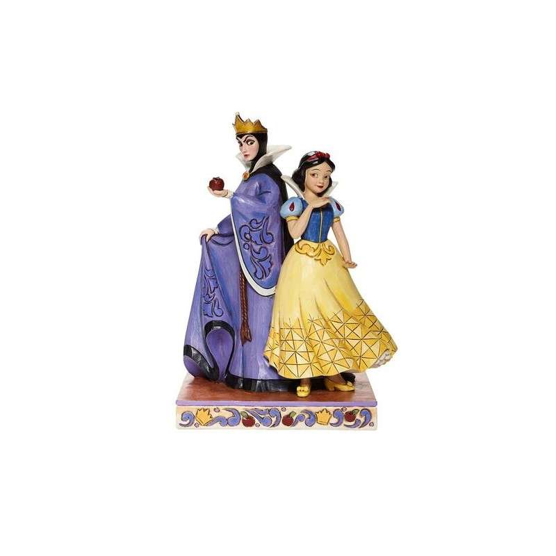 Figura enesco disney blancanieves & la reina malvada