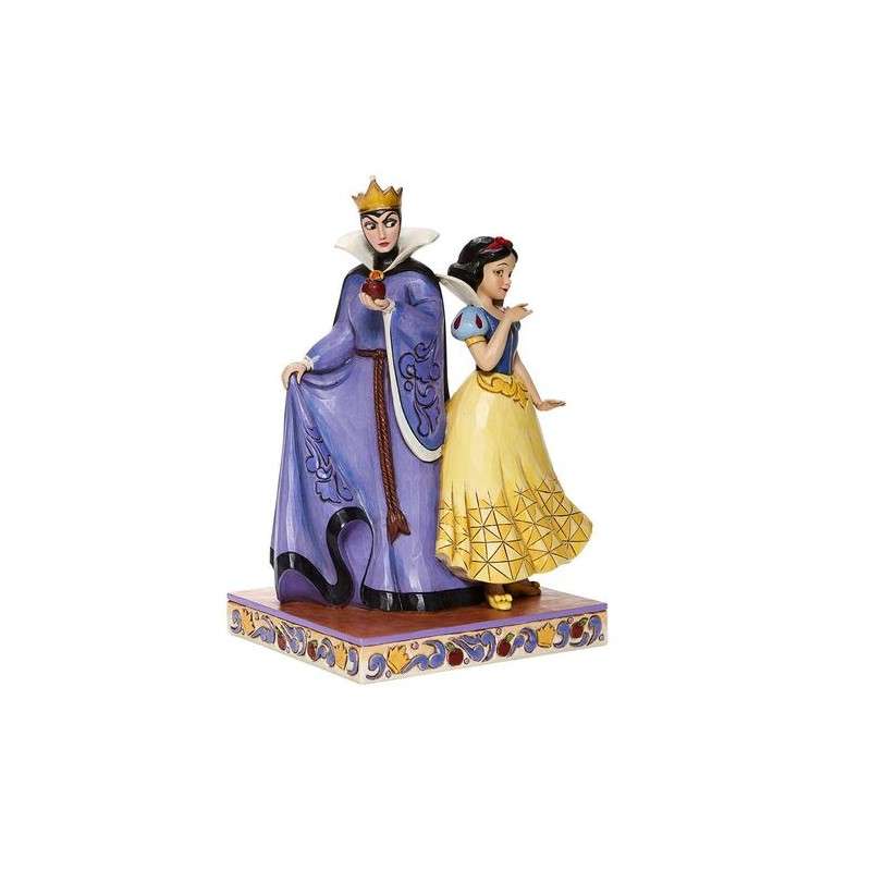 Figura enesco disney blancanieves & la reina malvada