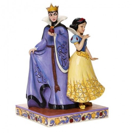 Figura enesco disney blancanieves & la reina malvada