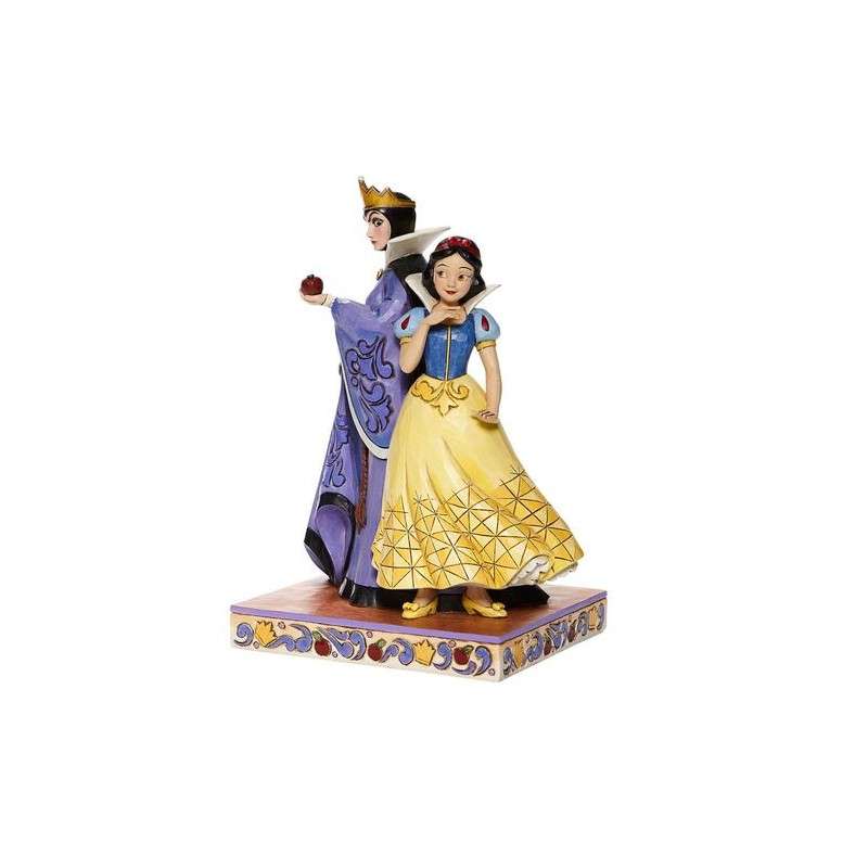 Figura enesco disney blancanieves & la reina malvada