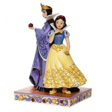 Figura enesco disney blancanieves & la reina malvada