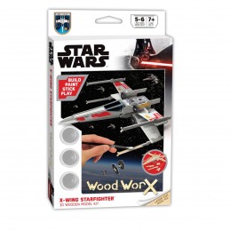 Replica madera para pintar woodwork star wars x wing rebelde