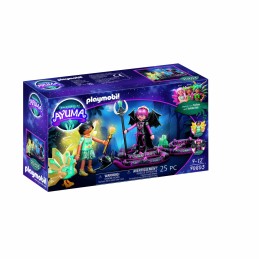 Playmobil fantasia crystal fairy y bat fairy con animales del alma