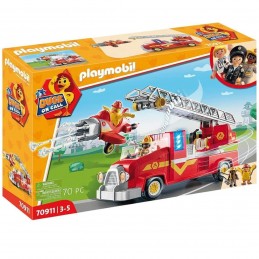 Playmobil duck on call camion de bomberos