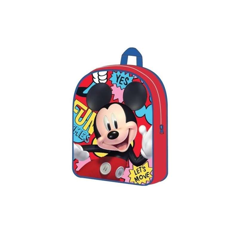 Mochila Mickey Disney 30x26x10cm.