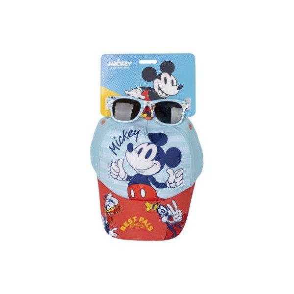 Gorra Set Gafas De Sol Mickey Disney