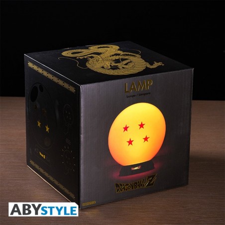 Lampara coleccionista abystyle dragon bal - bola de dragon de 4 estrellas