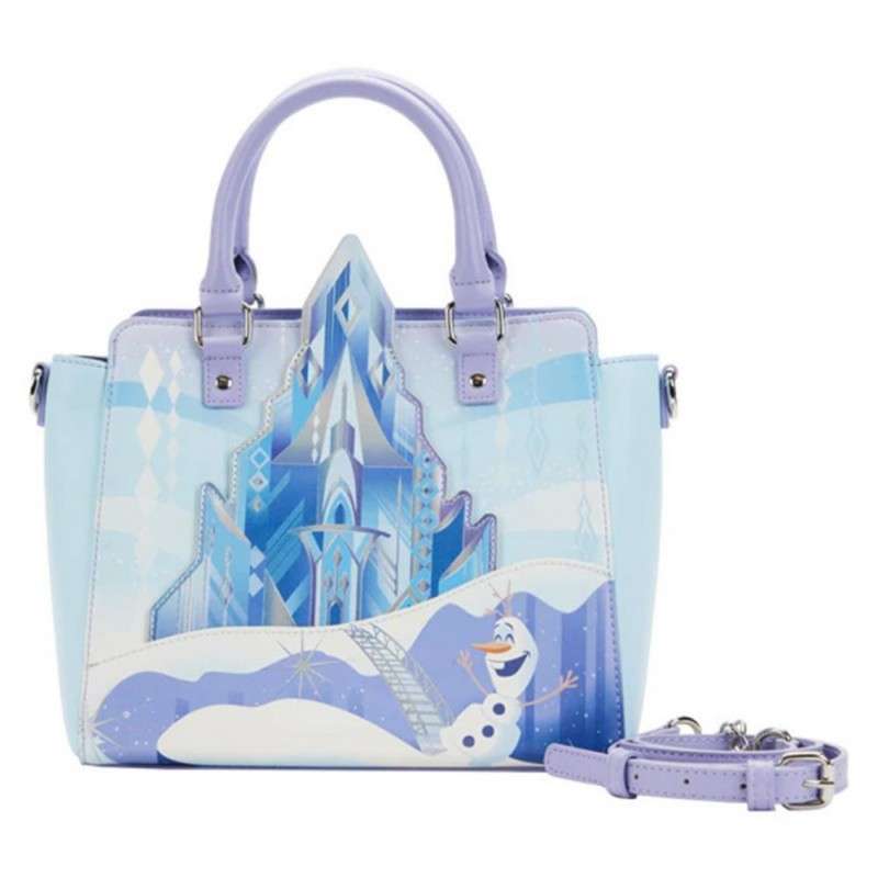 Bolso loungefly disney frozen castillo de elsa