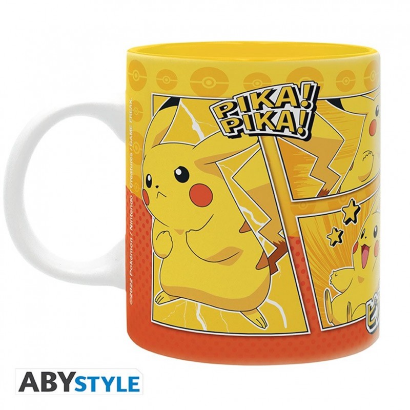 Taza abystyle pokemon - manga pikachu