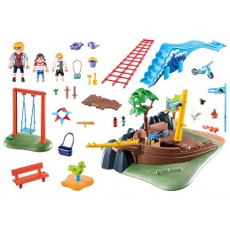 Playmobil city life parque de aventuras con barco naufragado
