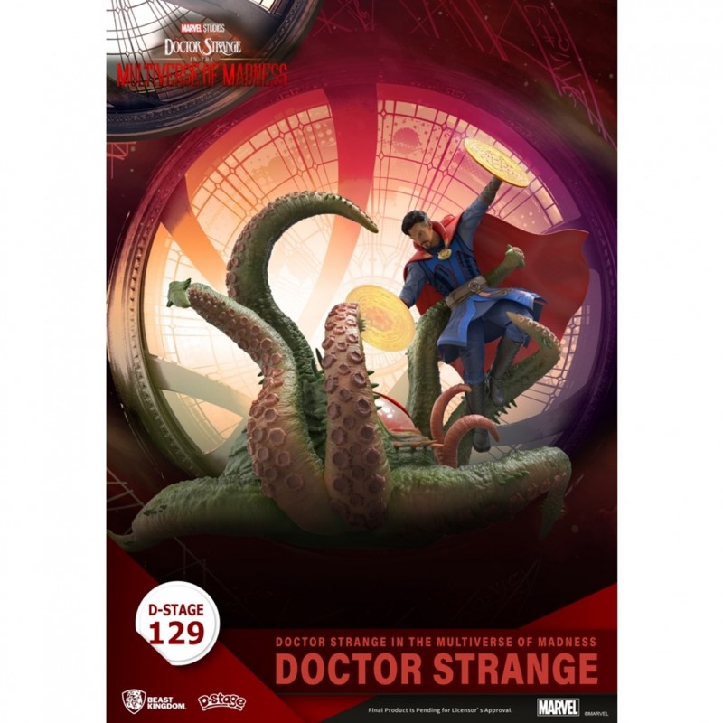 Figura beast kingdom dstage marvel doctor strange en el multiverso de la locura