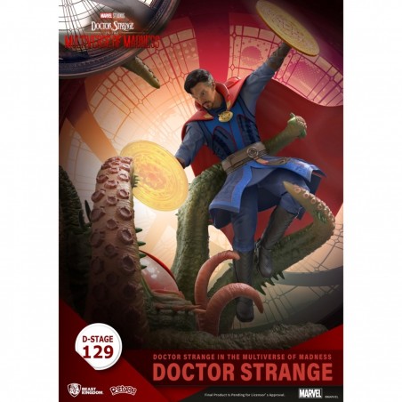 Figura beast kingdom dstage marvel doctor strange en el multiverso de la locura