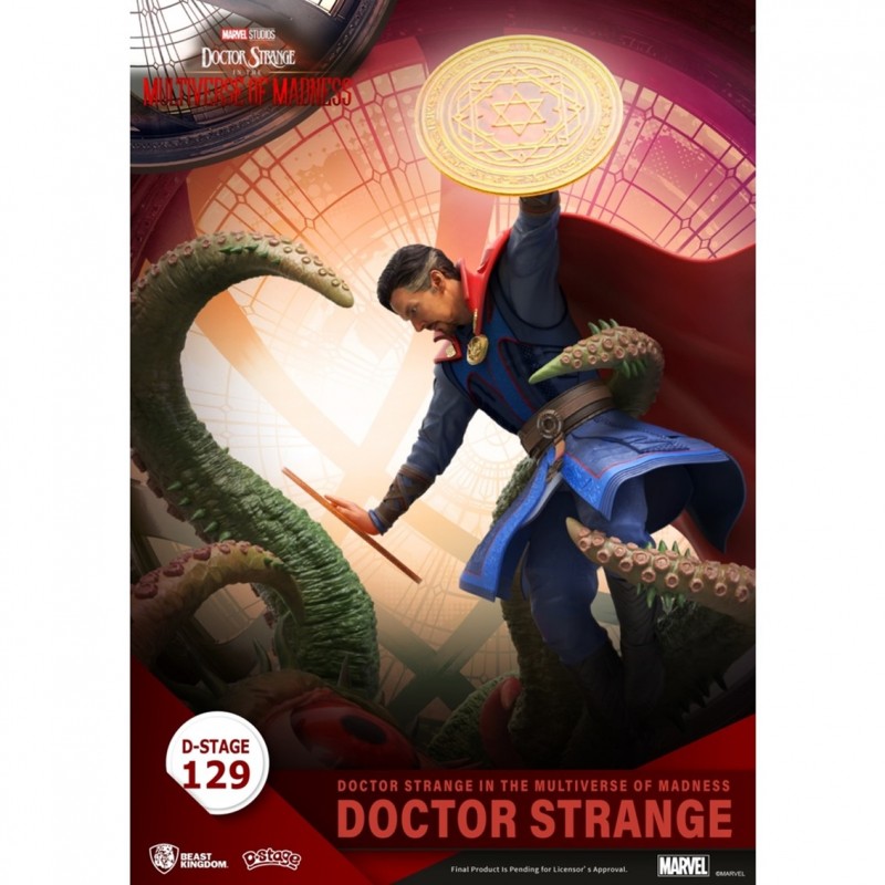 Figura beast kingdom dstage marvel doctor strange en el multiverso de la locura