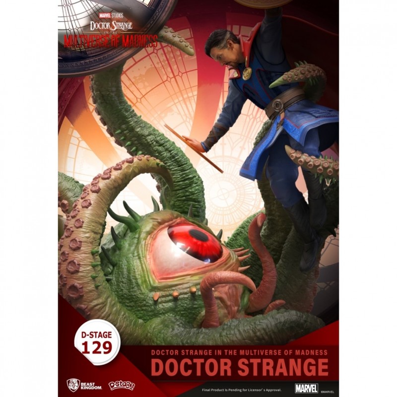 Figura beast kingdom dstage marvel doctor strange en el multiverso de la locura