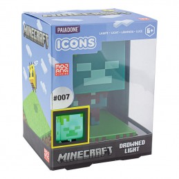 Lampara paladone icon minecraft drowned zombie