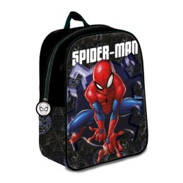 Mochila Mediana 3D Spiderman Spiderpose 31Cm