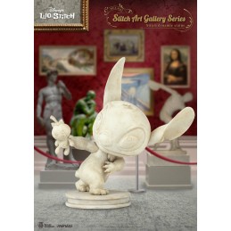 Figura beast kingdom mini egg attack disney art gallery stitch estátua dinámica
