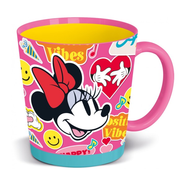 Taza Antivuelco PP 410 ml Minnie Disney Doodle Grip