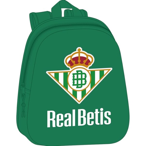 Mochila 3D Real Betis 27x10x33cm.