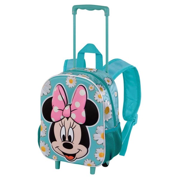 Mochila Trolley 3D Spring Minnie Disney 31x26x11cm