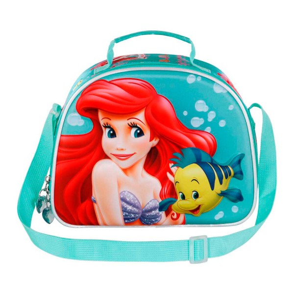 Portameriendas 3D Sea Ariel La Sirenita Disney 20x25,5x10cm