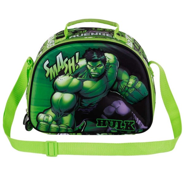 Portameriendas 3D Superhuman Hulk Marvel 20x25,5x10cm