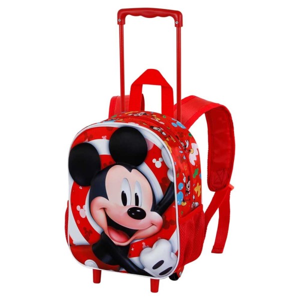 Mochila Trolley 3D Twirl Mickey Disney 31x26x11cm