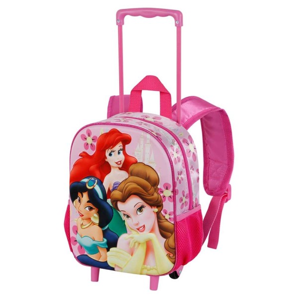 Mochila Trolley 3D Palace Princesas Disney 31x26x11cm