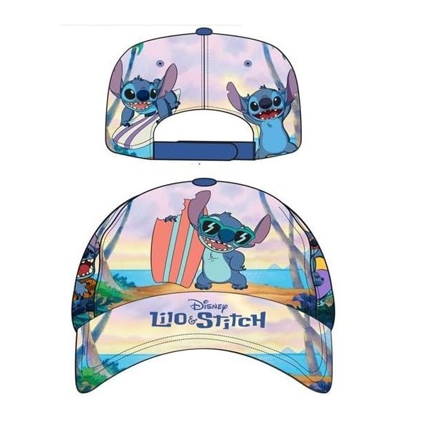 Gorra Stitch Disney full Print 53-55cm.