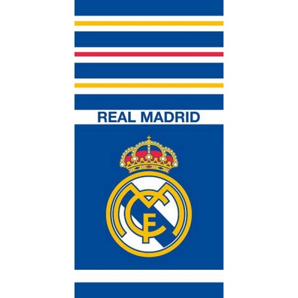 Toalla De Playa Real Madrid Microfibra 70x140cm.