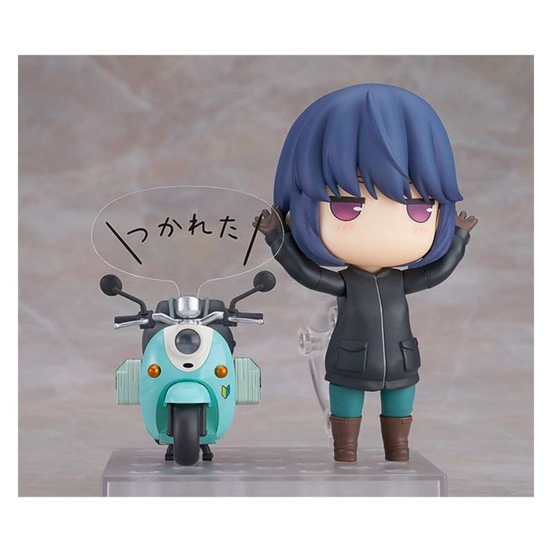 Figura good smile company laid back camp nendoroid rin shima